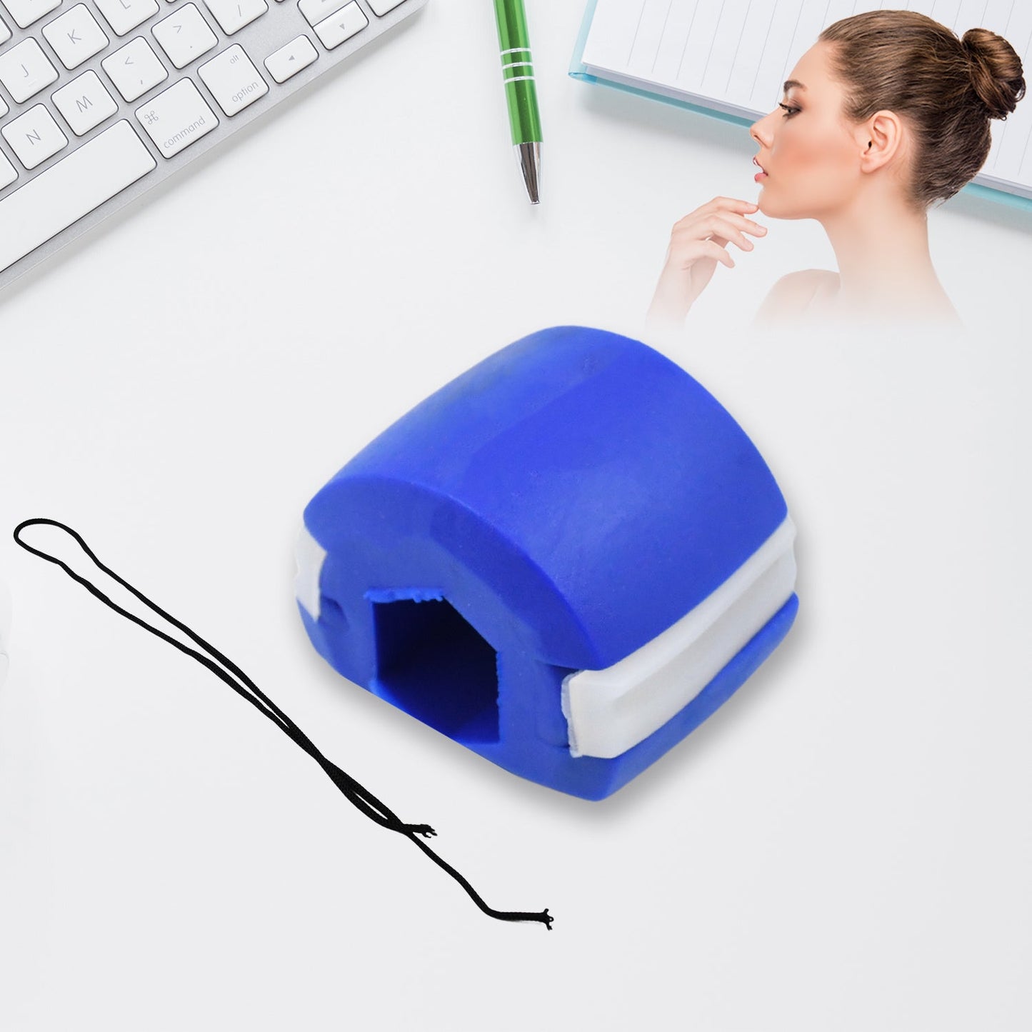 Premium Dark Blue Mouth Exerciser Health - Premium Quality - Best Quality & Value
