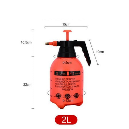 Water Sprayer Hand-held Pump Pressure Garden Sprayer - 2 L - LootFaat