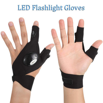 Led Flashlight Gloves Gifts For Men (Hand Gloves Light 1 Pair)