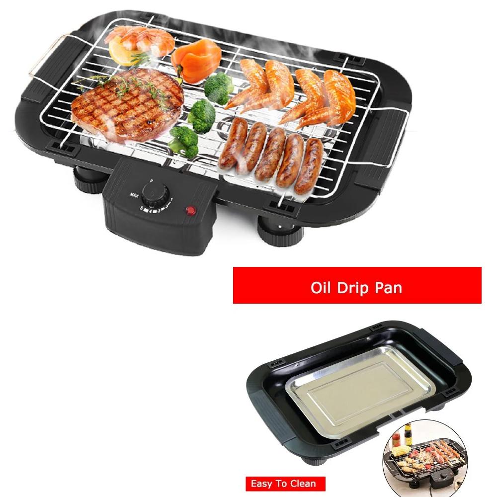 Smokeless Electric Indoor Barbecue Grill 2000w - LootFaat