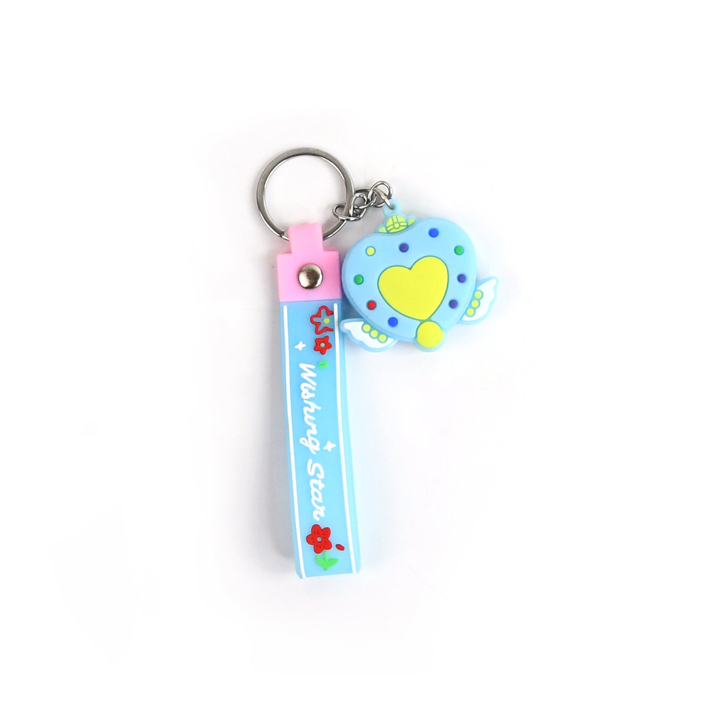 Cute Silicone 3d Key Chain With Metal Hook Strap (Pack Of 1) - LootFaat