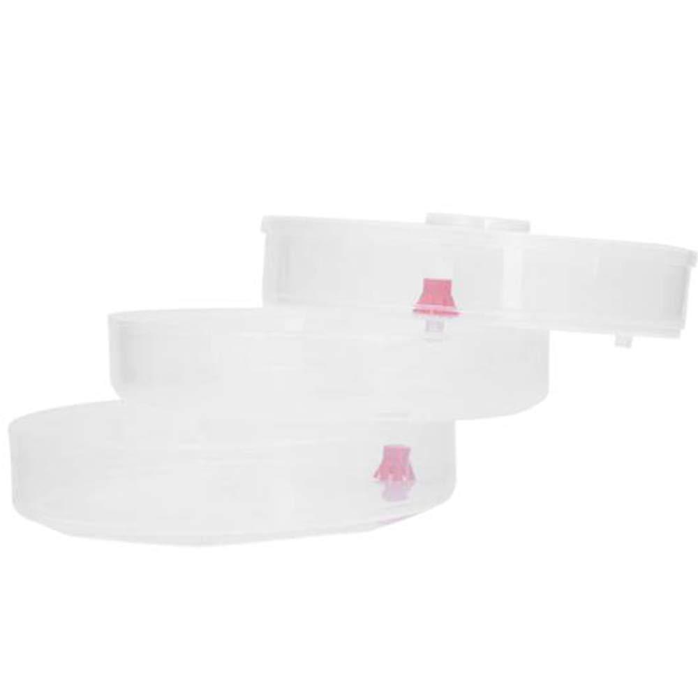 Plastic 3 Compartment Sprout Maker White - LootFaat