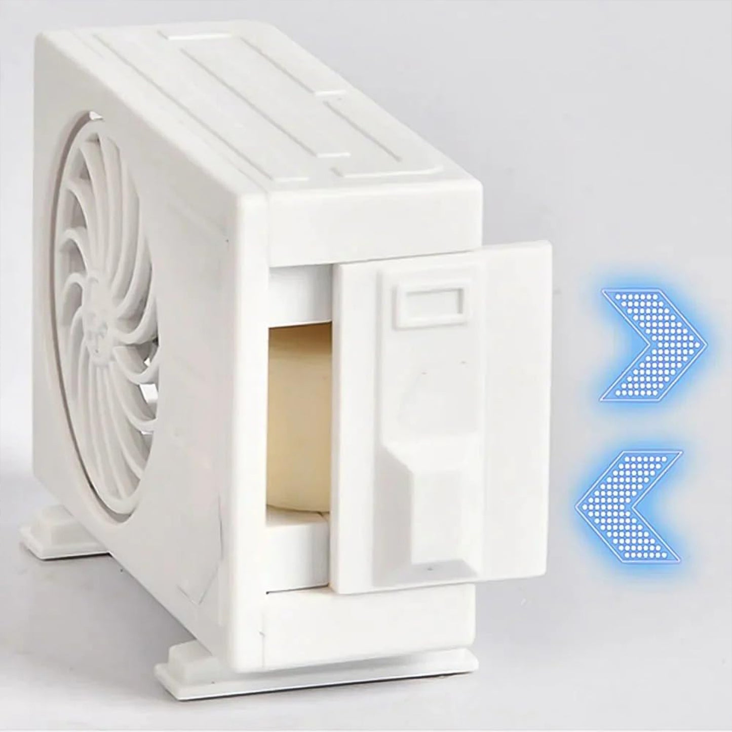 Ac Design Solar-powered Car Air Freshener Built-in Perfume Diffuser For Dashboard And Ac Vent - LootFaat