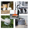 Large Disposable Shower Caps - Individually Wrapped, Waterproof Hair Caps for Bath, Spa, & Travel (1pc/10pc)