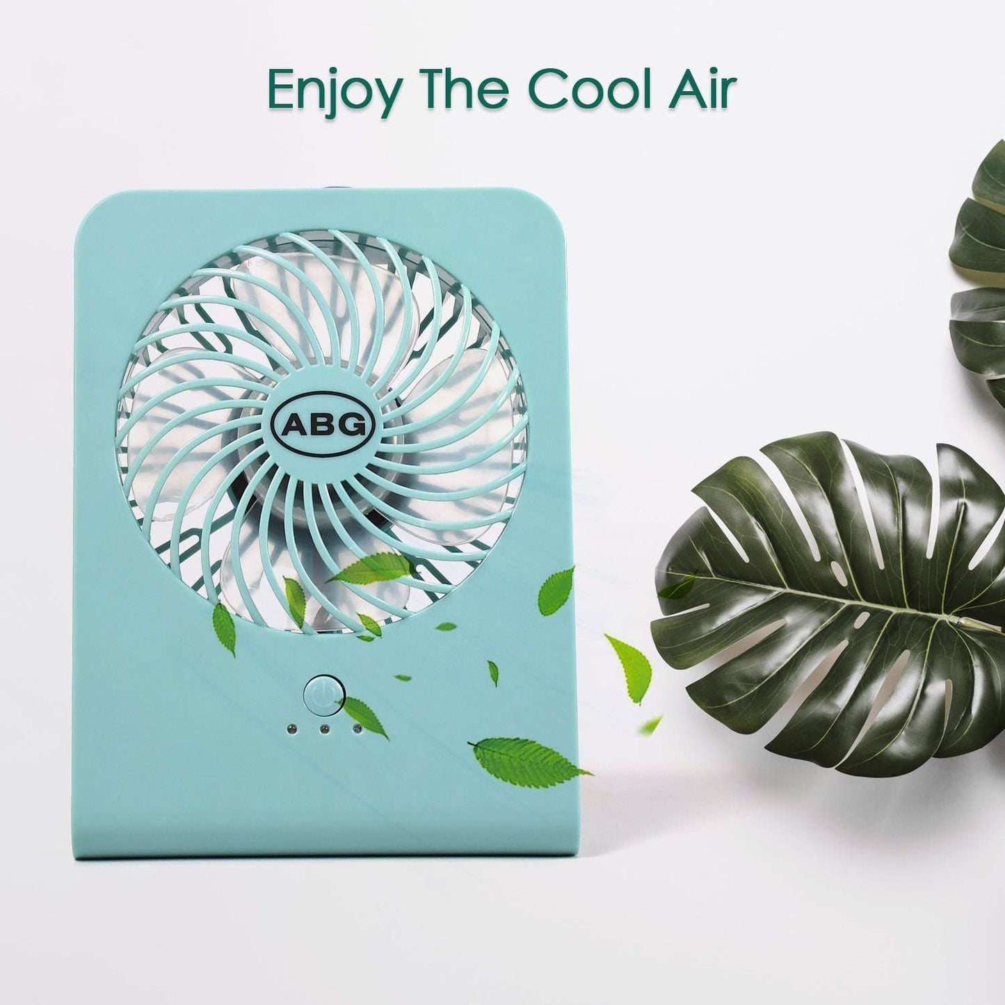 Portable Desk Fan Big Table Fan 3 Step Speed Setting Fan Personal Desk Fan Suitable For Office School Home Use (Battery Not Include) - LootFaat