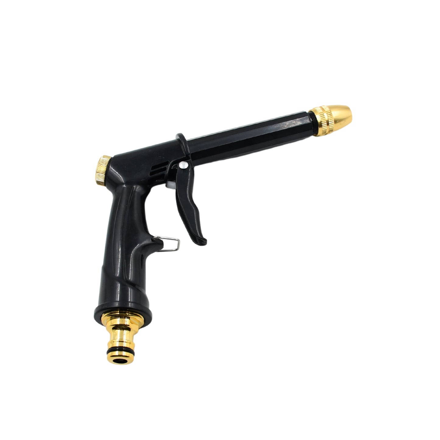 Plastic Body Metal Trigger Brass Nozzle Water Spray Gun For Water Pipe Non-slip Comfortable Grip Multiple Spray Modes Ideal Pipe Nozzle For Car Wash Gardening Other Uses - LootFaat