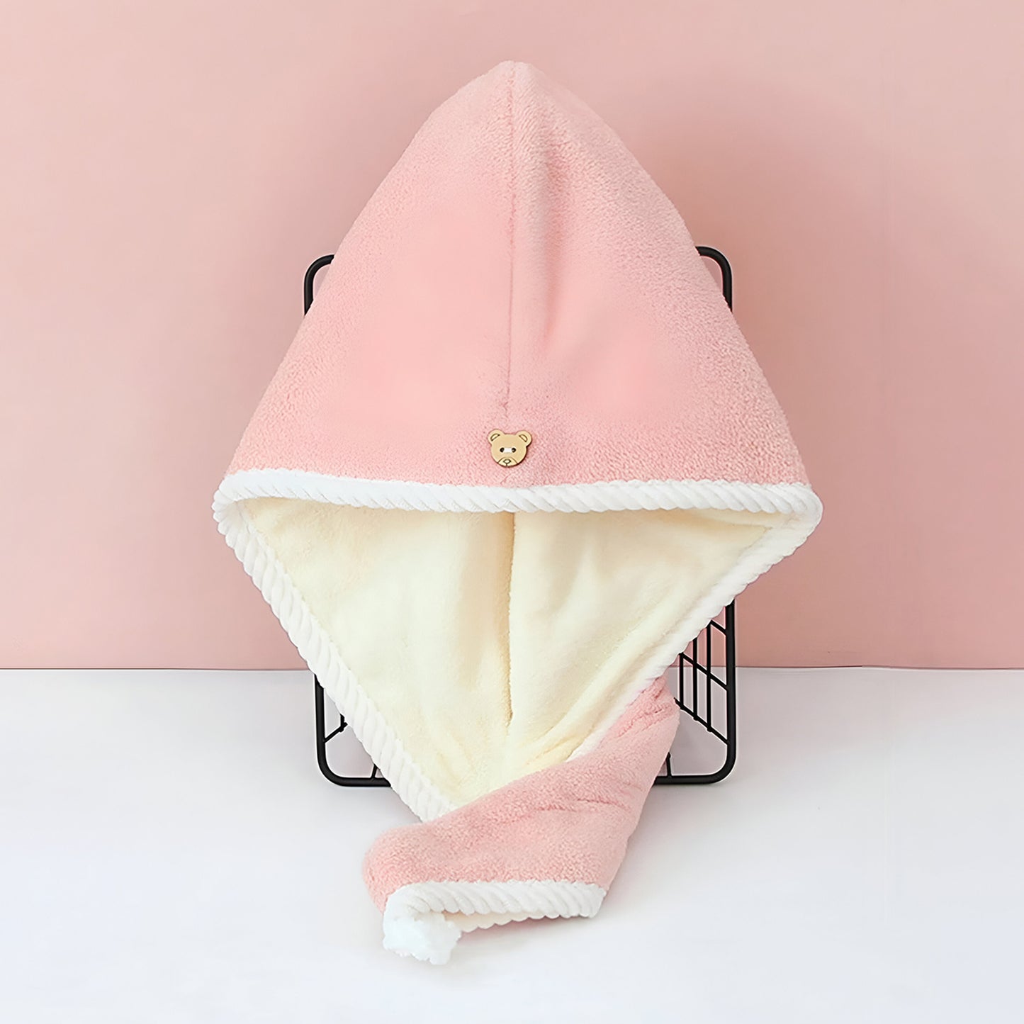 Super Absorbent Hair Drying Towel Wrap - Quick Dry Hair Cap for Women