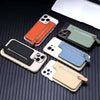 Adhesive Phone Wallet with Stand - Card Holder, Zipper Pocket, Magnetic Car Mount