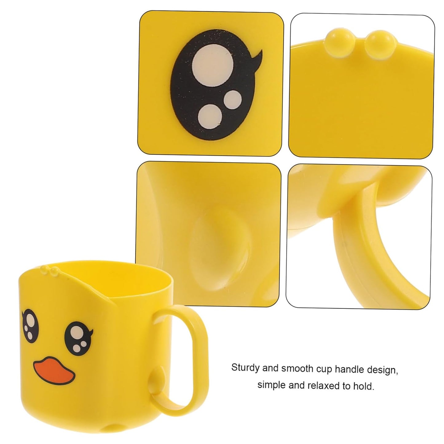 Multipurpose Cartoon Plastic Cup Toothbrush Cups (1 Pc) - LootFaat