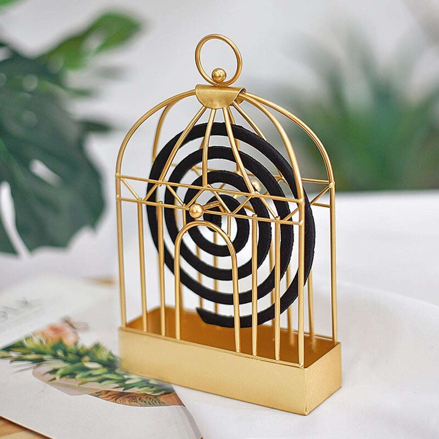 Mosquito Coil Holder Vintage Style Durable Household Mosquito Stand For Office Home - LootFaat