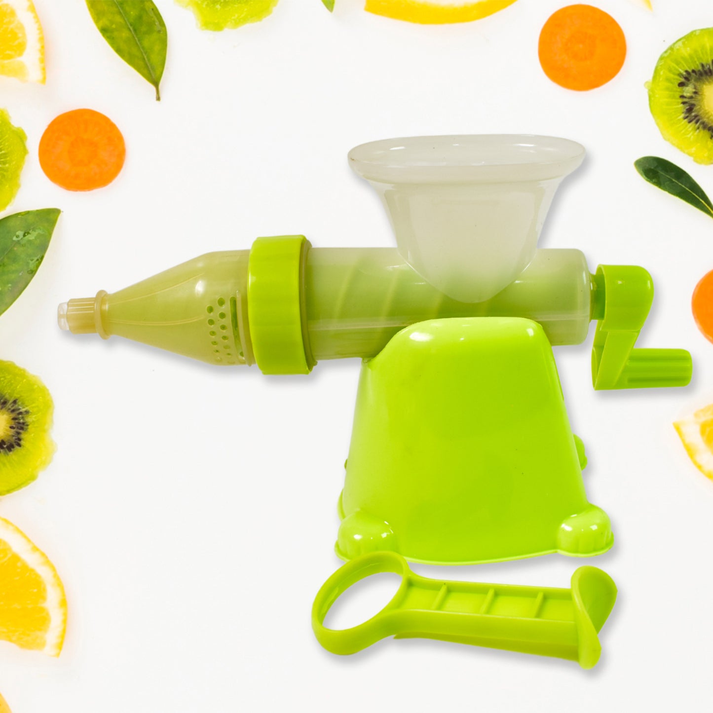 Manual Juicer Modern Plastic Fruit And Vegetable Juicer (1 Pc Bowl Not Included) - LootFaat