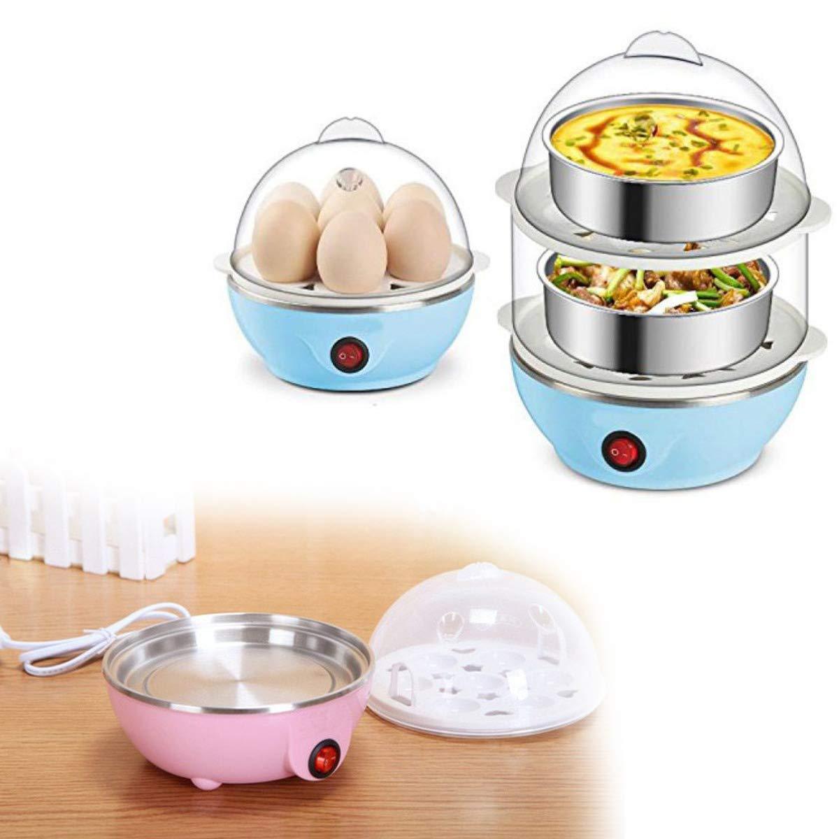 Multi-function 2 Layer 14 Egg Cooker Boilers Steamer - LootFaat