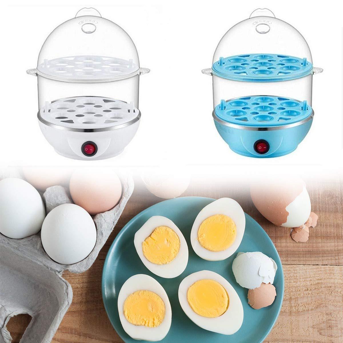 Multi-function 2 Layer 14 Egg Cooker Boilers Steamer - LootFaat