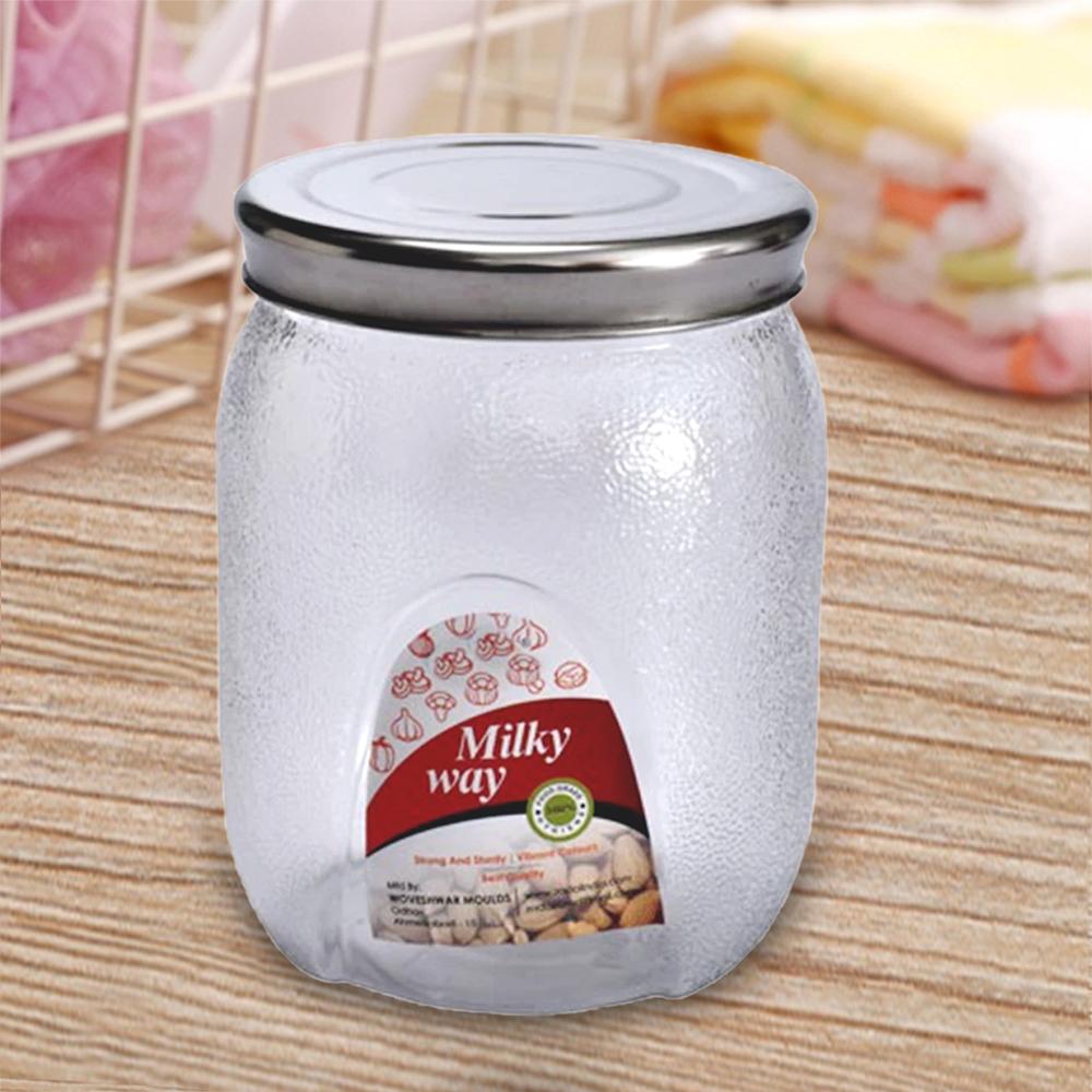 Mason Jar With Airtight Lids (2000 Ml) - LootFaat