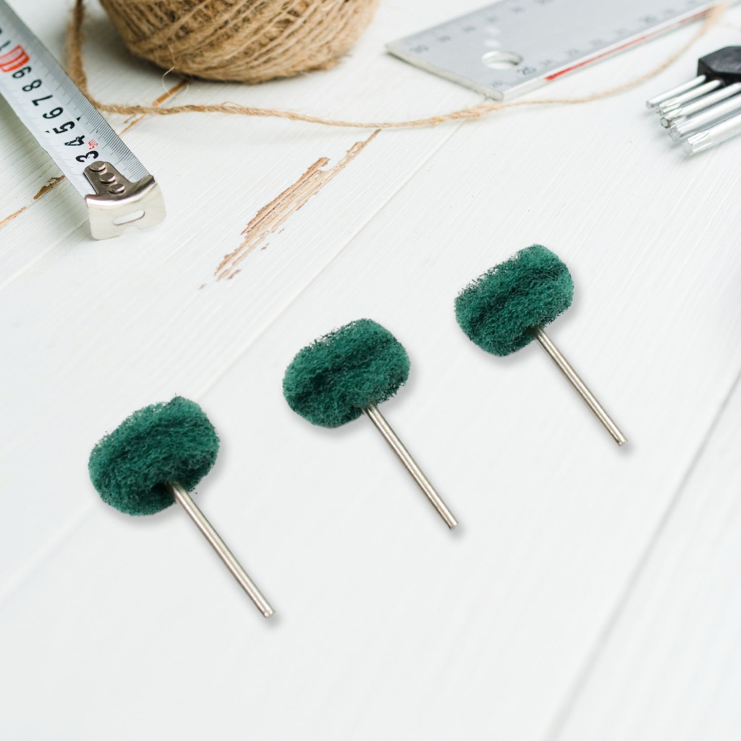 Abrasive Buffing Polishing Wheel Set (3 Pcs) - LootFaat