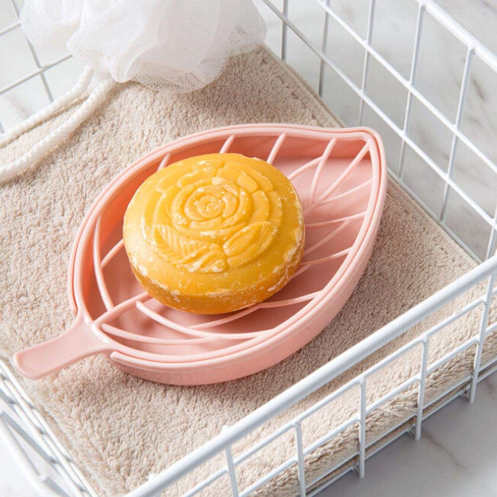 Leaf Shape Dish Bathroom Soap Holder - LootFaat