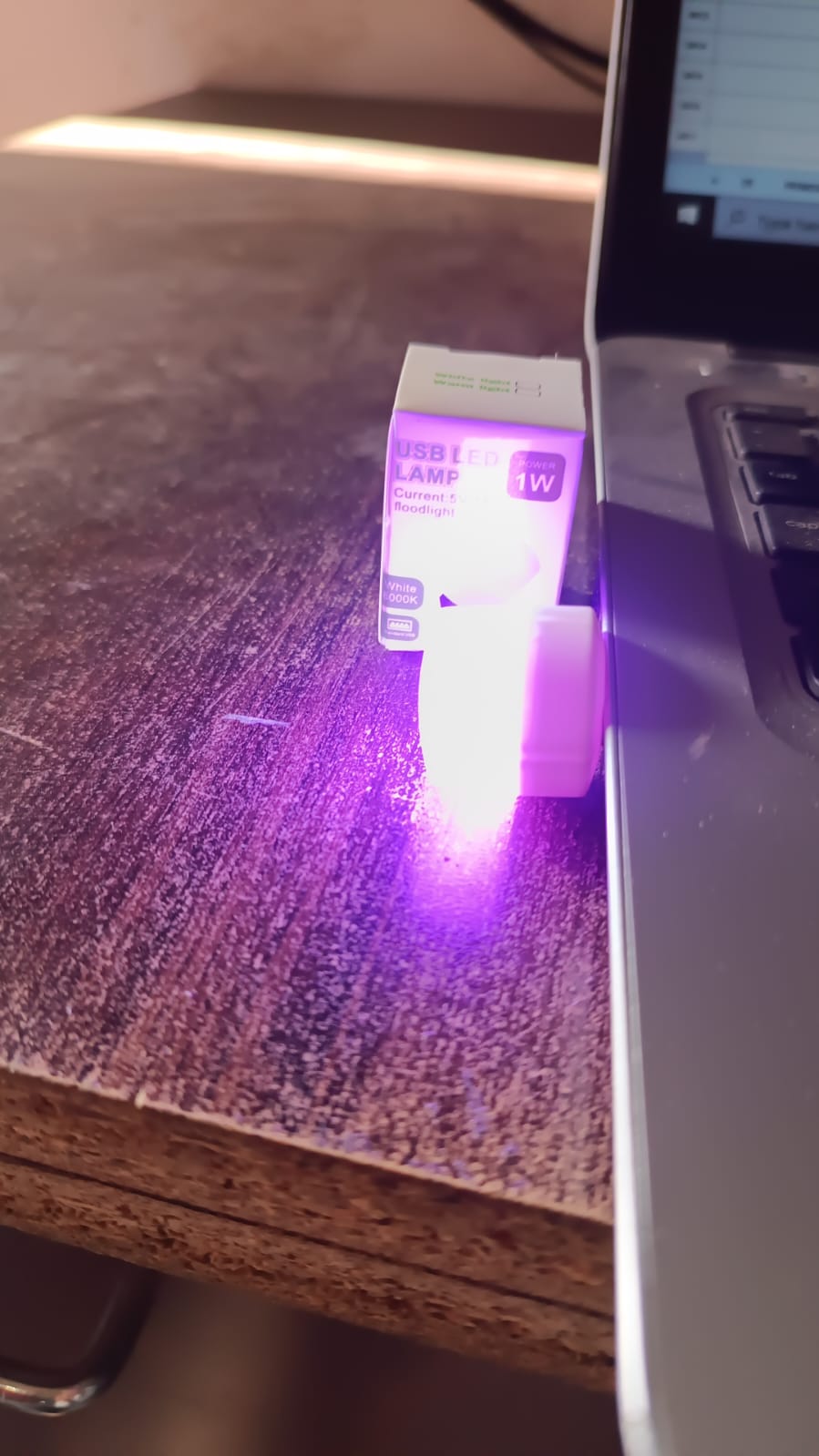 Usb Led Lamp Night Light Mini Portable For Pc And Laptop (5 Pcs Mix Color) - LootFaat