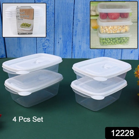Food Storage Containers-microwave (4 Pc400ml) - LootFaat