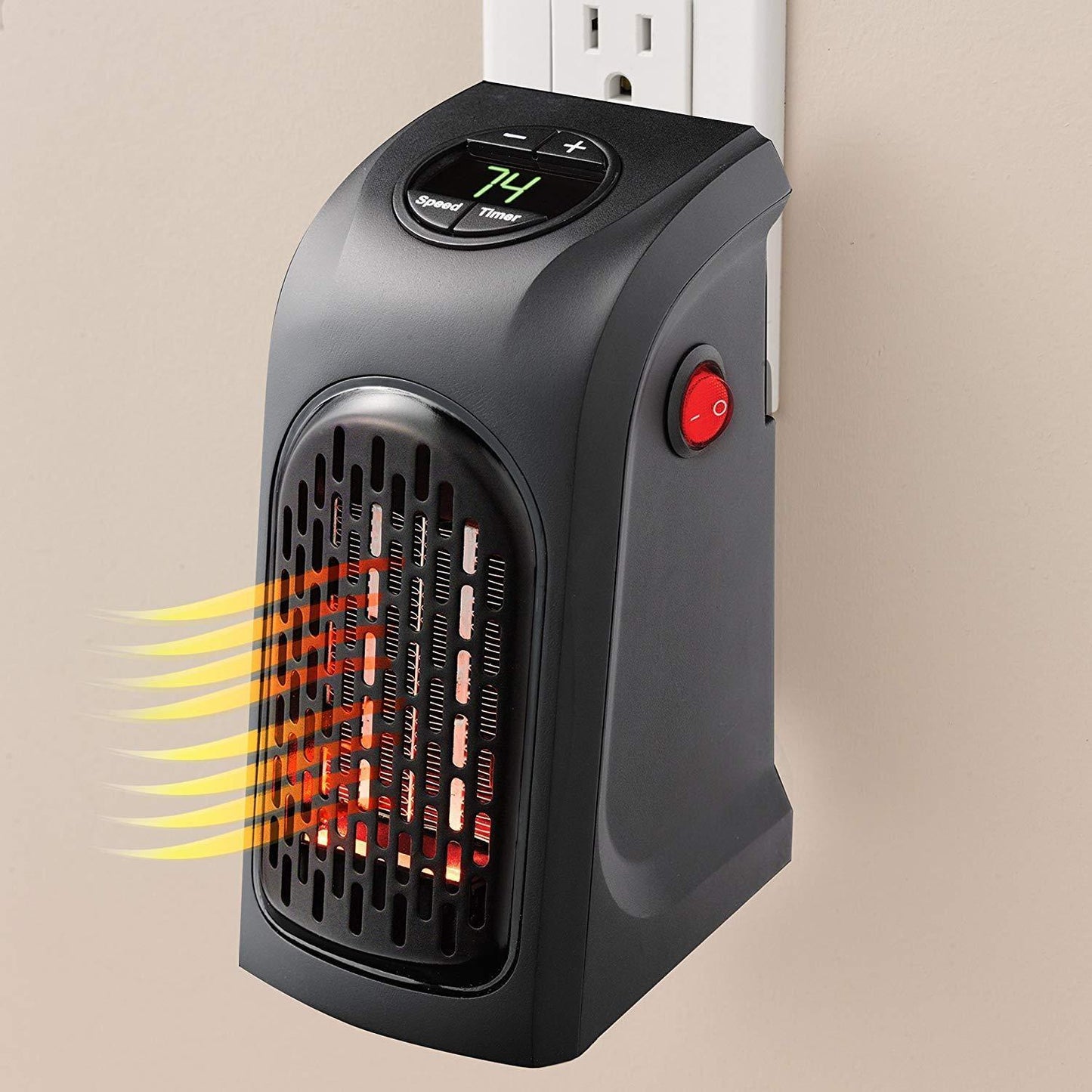 Electric Mini Handy Heater Plug-in Wall (400w) - LootFaat