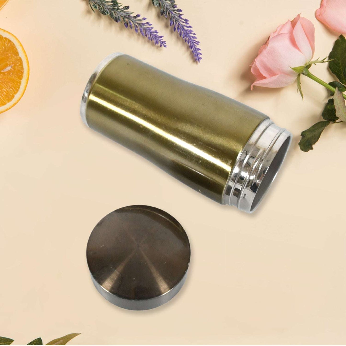 Stainless Steel Sports Fridge Water Bottle Eco-friendly Leak-proof Water Bottle For Office Bottle Gym Bottle Home Kitchen Hiking Treking Bottle Travel Bottle 300 Ml Approx - LootFaat