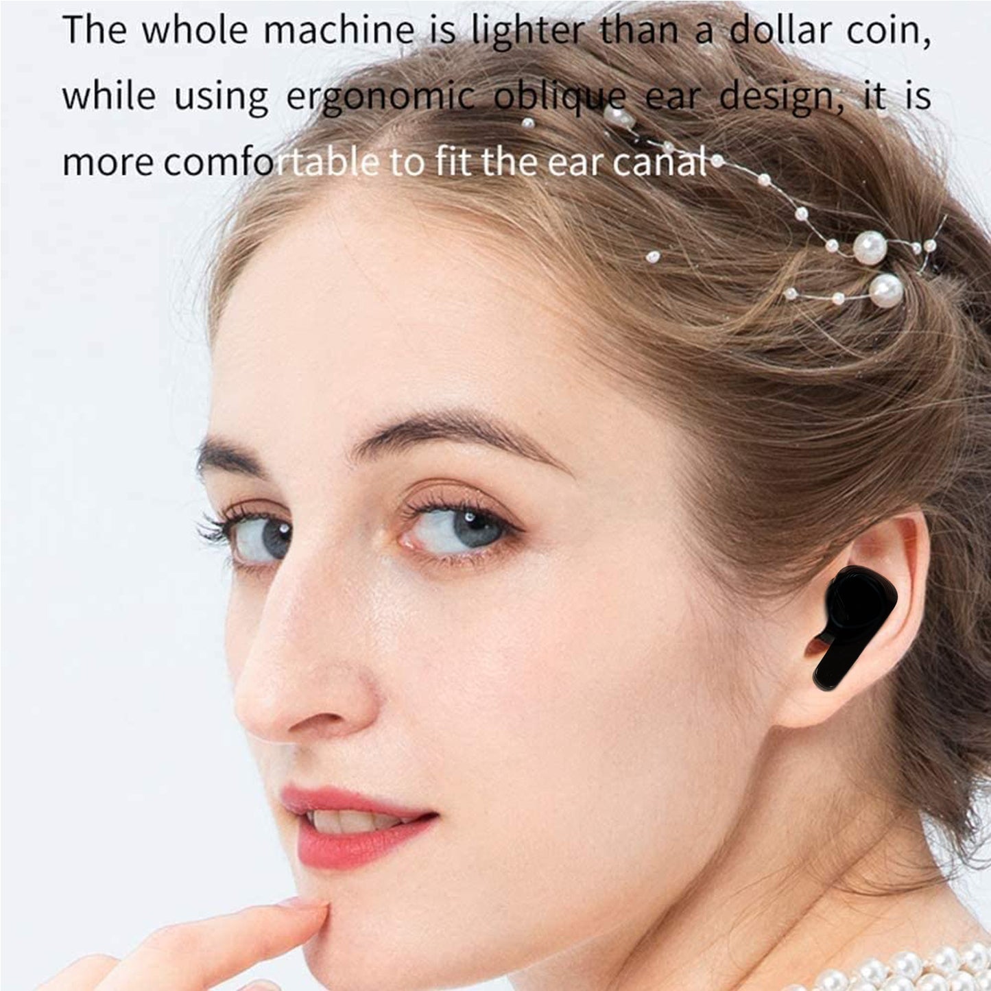 M28 Earbuds Max Bluetooth Gaming Headset With Lighting Ear Buds 5.1 Earbuds Black - LootFaat
