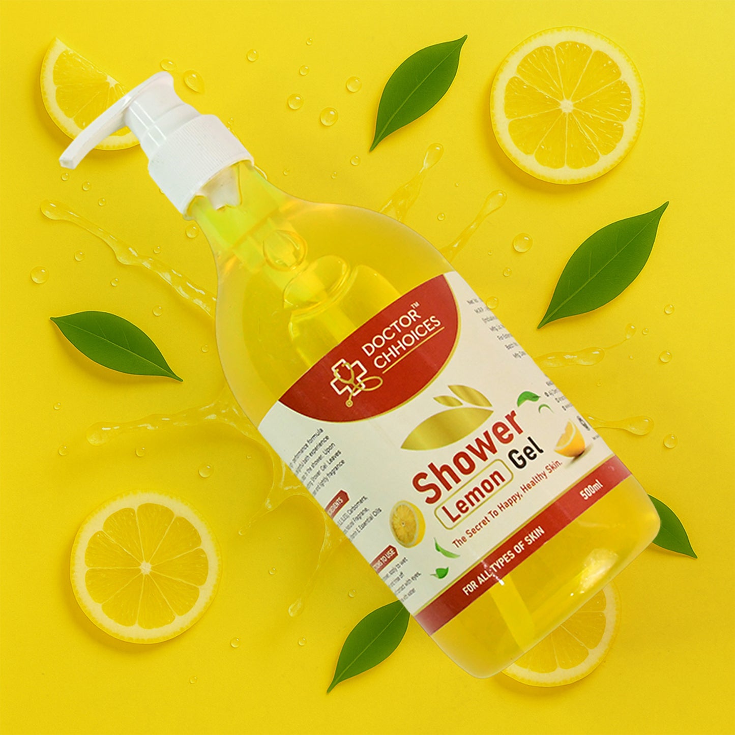 Doctor Chhoices Choices Lemon Shower Gel 500ml (1 Pc)