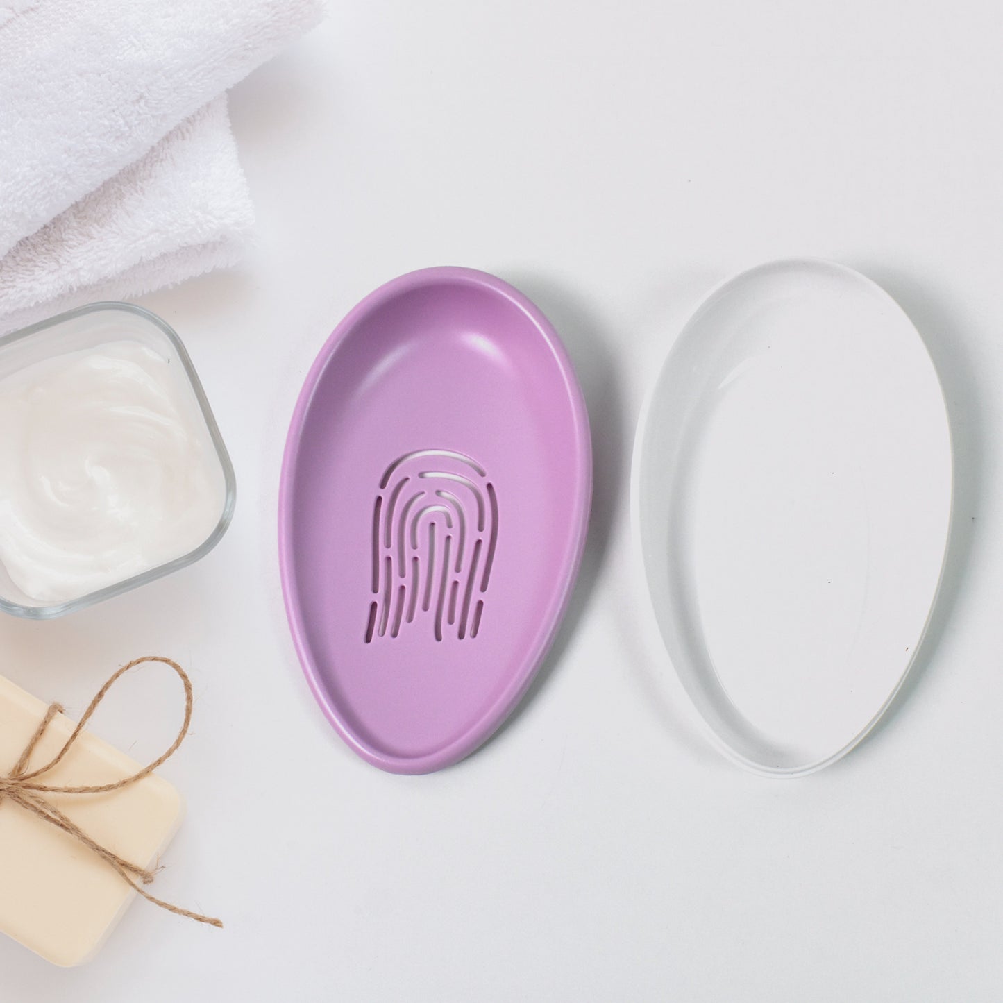 Plastic Soap Dish With Drain Soap Holder Double-layer (1 Pc) - LootFaat