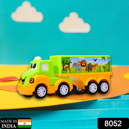 Small Green And Yellow Toy Truck. - LootFaat