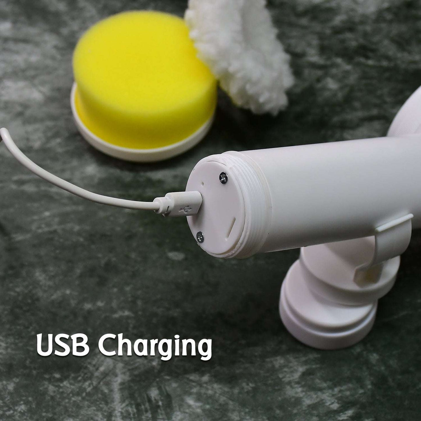 5in1 Home Kitchen Electric Cleaning Brush Electric Spin Scrubber - LootFaat