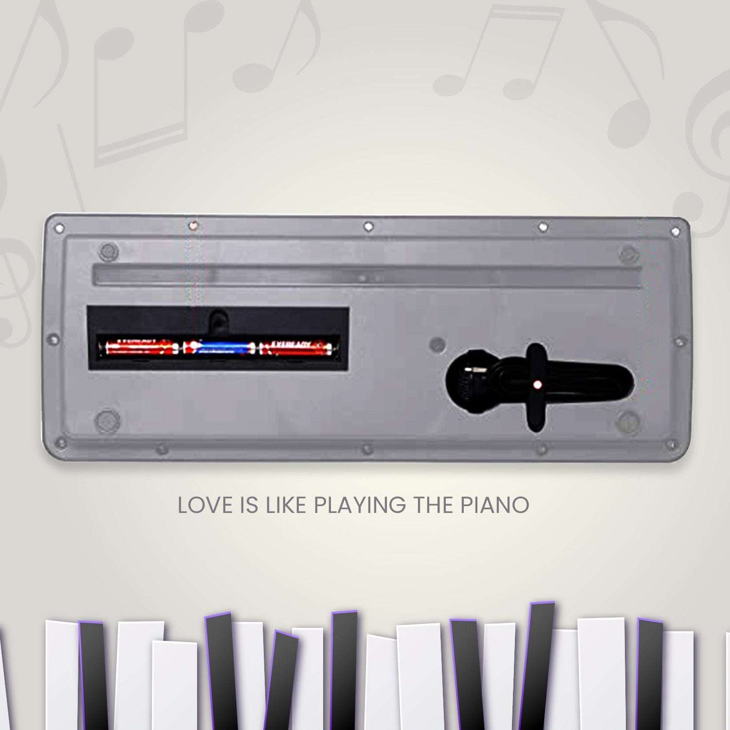 Piano Musical Keyboard With Mic 37 Music Key Keyboard For Kids Toy - LootFaat
