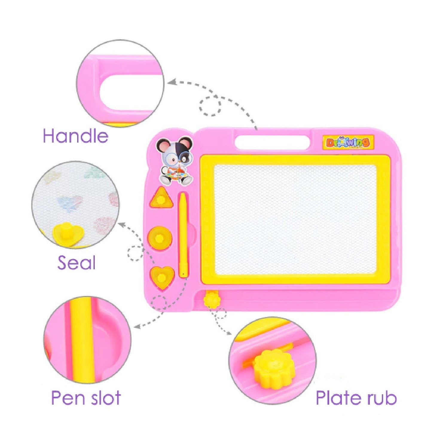 Magic Writer Magnetic Drawing Board Kids Educational Toys - LootFaat