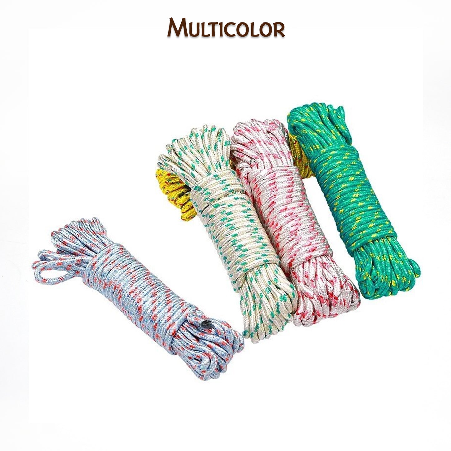 10 Meter Heavy Duty Laundry Drying Clothesline Rope Portable Travel Nylon Cord Sturdy Clothes Line For Outdoor Camping Indoor Crafting Art Projects - LootFaat