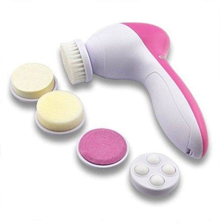 5-in-1 Smoothing Body Facial Massager (Pink) - LootFaat
