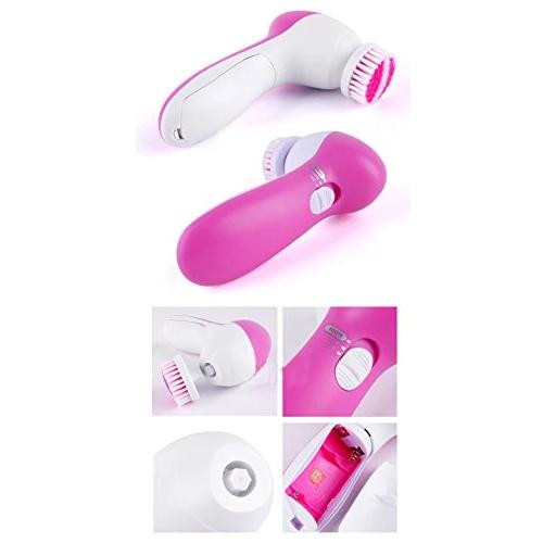 5-in-1 Smoothing Body Facial Massager (Pink) - LootFaat