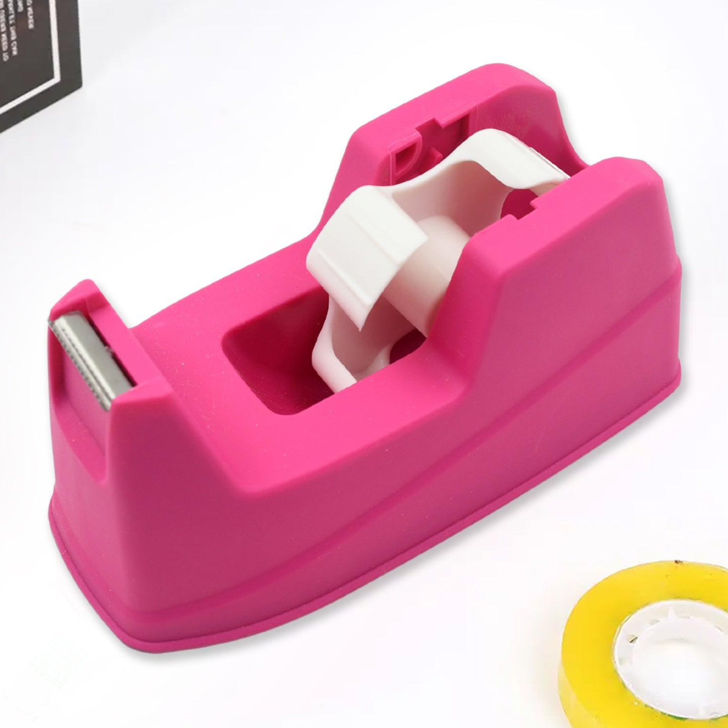 Plastic Tape Dispenser Cutter For Home Office Use Tape Dispenser For Stationary Tape Cutter Packaging Tape (1 Pc 631 Gm) - LootFaat