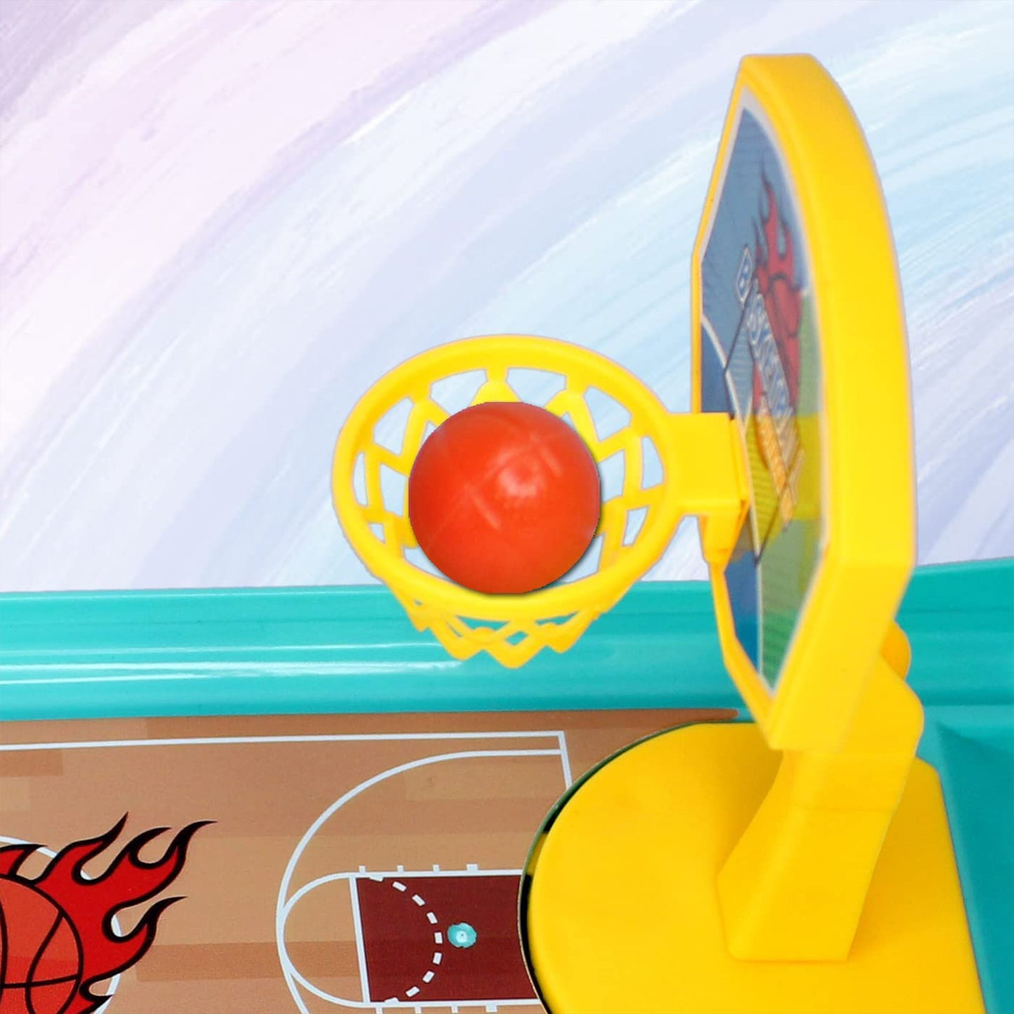 Mini Table Top Finger Basketball Game For Kids - Desktop Game For Kids Adults Basketball Finger Bowling Game Fun Indoor Finger Bowling Game For Boys Girls Family Board Game - LootFaat