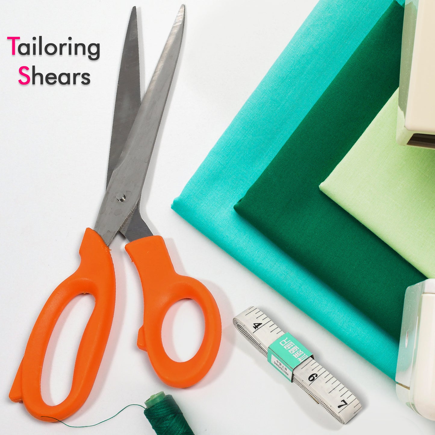 Tailor Scissors And Measuring Tape High Quality Scissor With Flexible Measuring Tape For Tailor Home Use Scissor - LootFaat