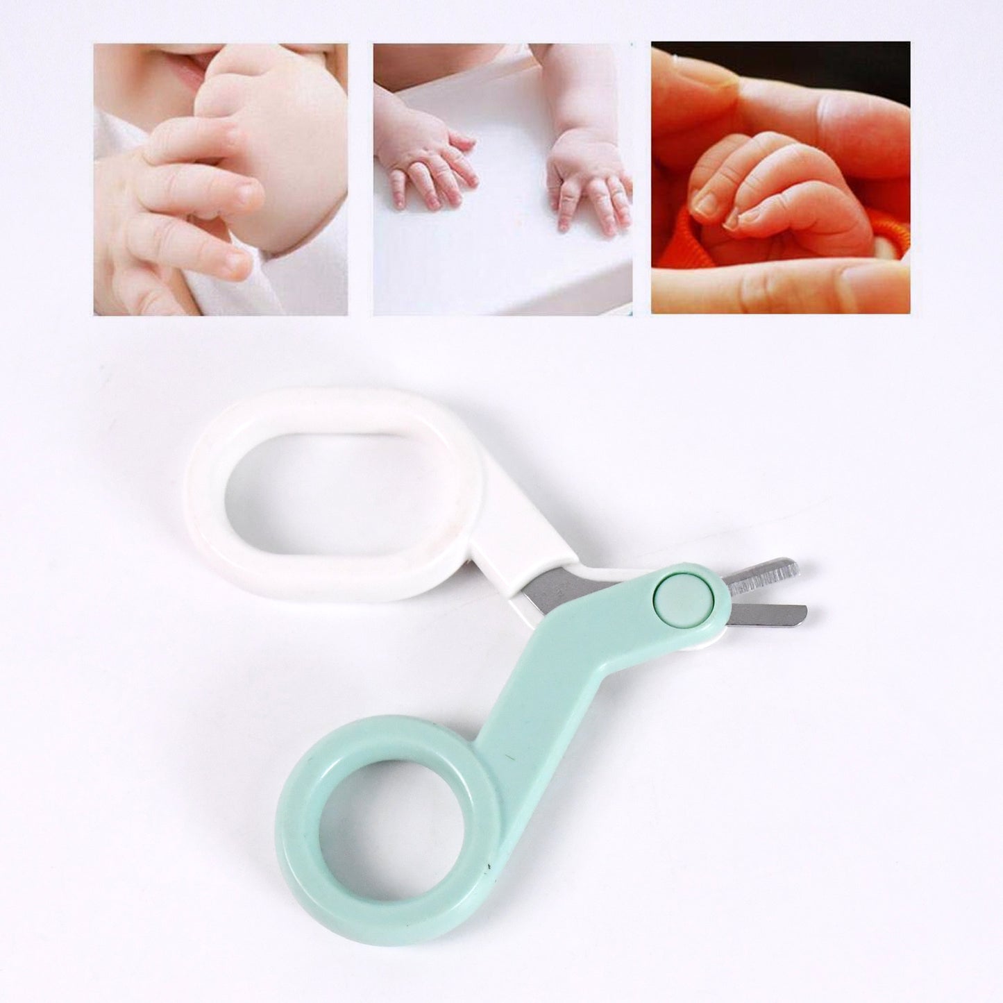 Baby Safety Nail Cutter Scissors For Safe Nail Clipping (1 Pc) - LootFaat