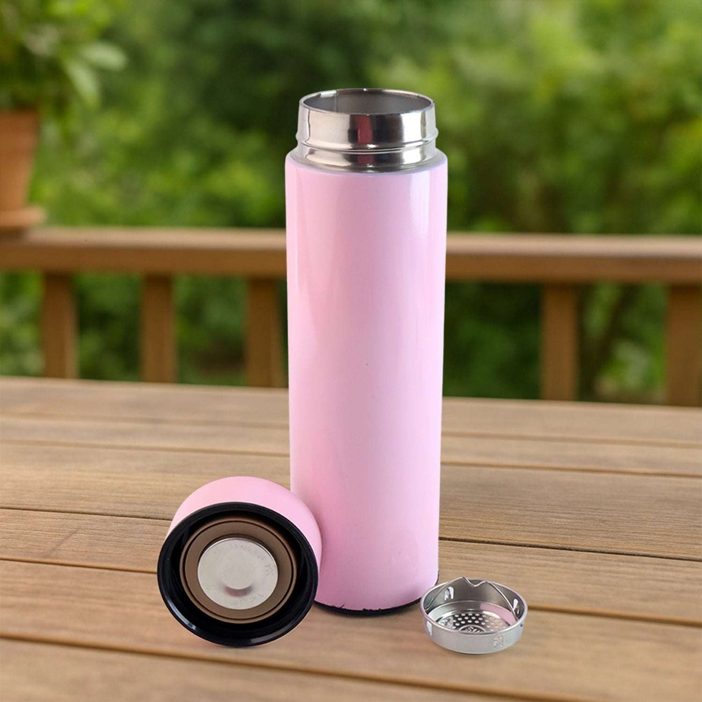 Pink Vacuum Insulated Water Bottle (1 Pc 500ml)