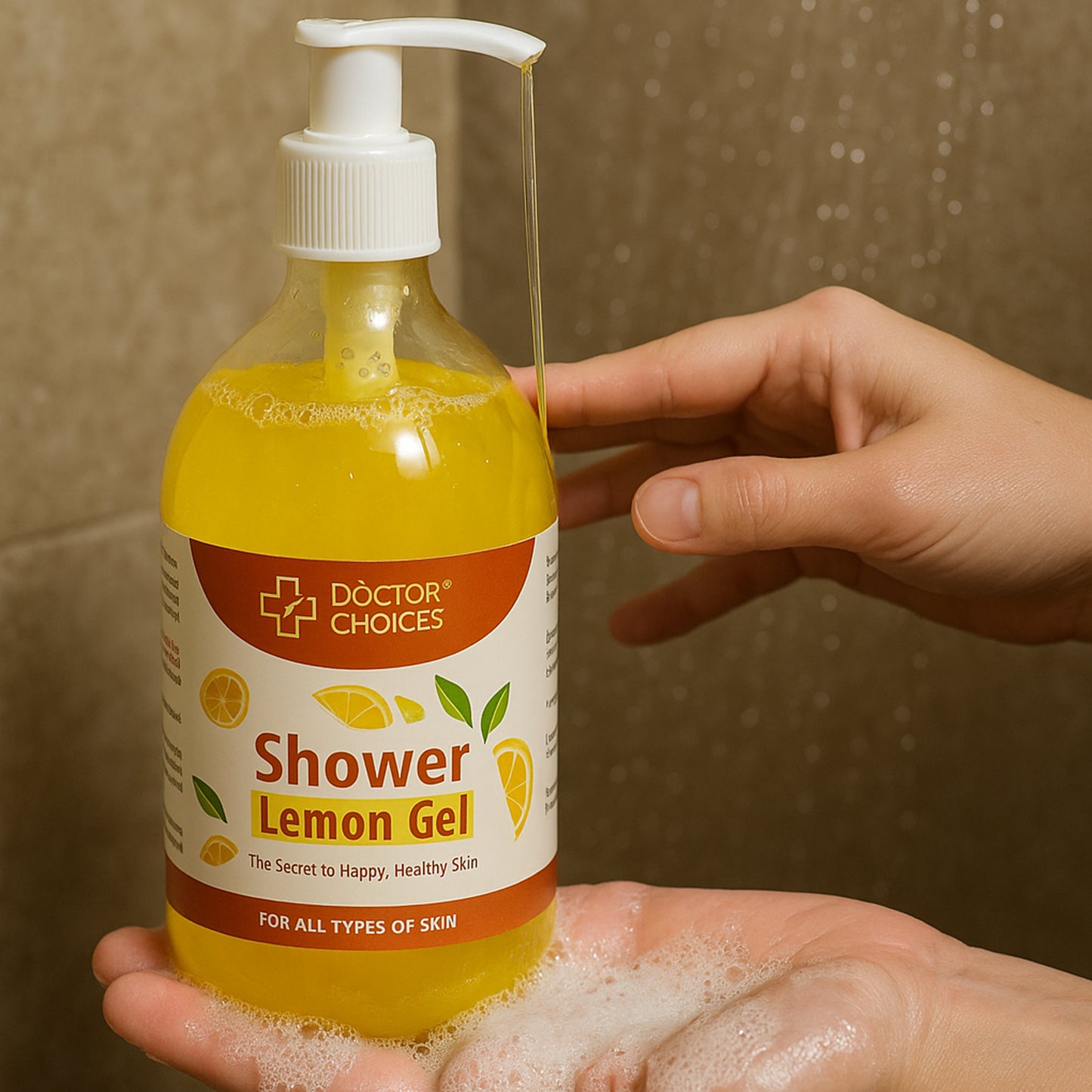 Doctor Chhoices Choices Lemon Shower Gel 500ml (1 Pc)