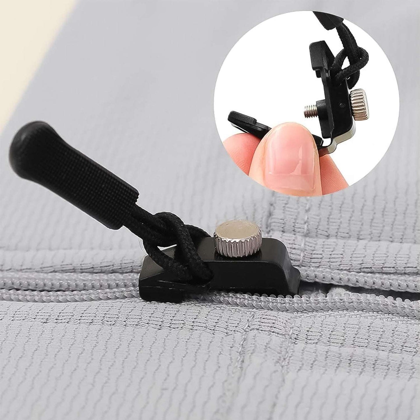 Portable Universal Detachable Zipper Slider (1 Pc Medium) - LootFaat