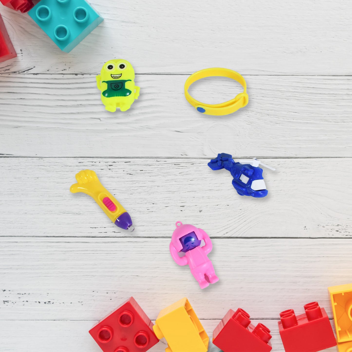 5pc Toy Combo Kids Best Gift Set Combo Attractive Unique Toy Combo 5pc Colorful Toy Combo With Potli Bag - LootFaat