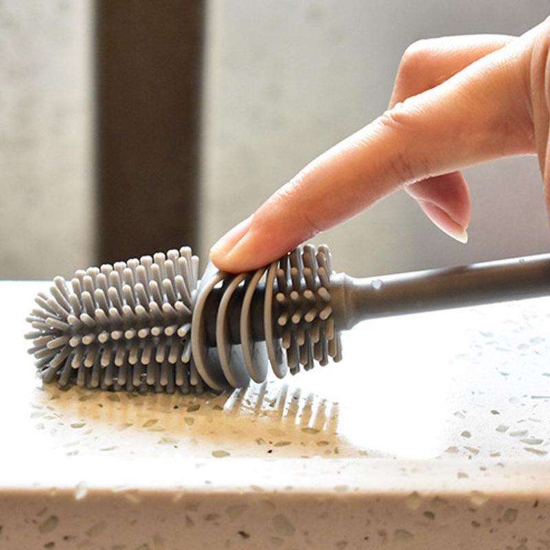 Long Bottle Cleaning Brush For Washing Water Bottle Narrow Neck Containers - LootFaat