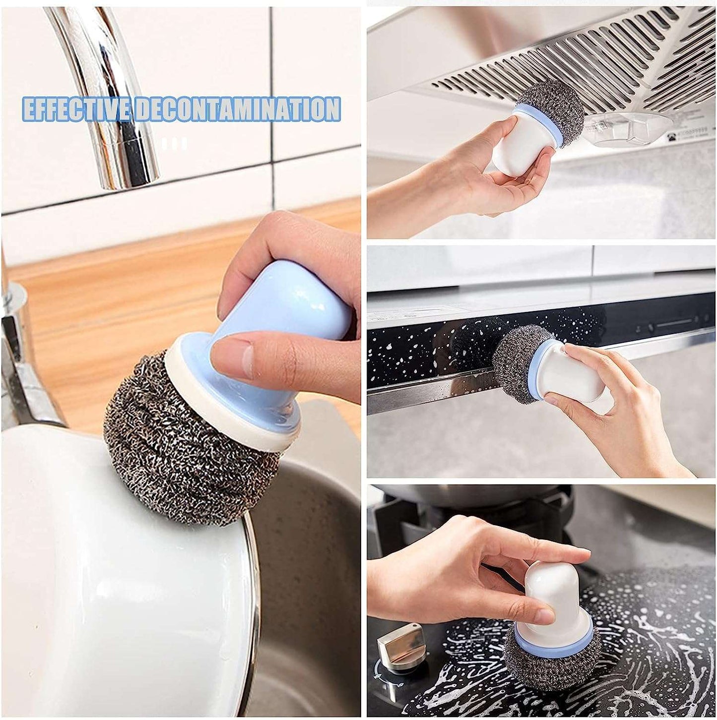 Dish Brush Multifunctional Palm Brush For Dish Kitchen Sink Pot Pan - Dish Scrub Brush Small Cleaning Brush Dish Scrubber Brush Cleaning Brushes For Household Use - LootFaat