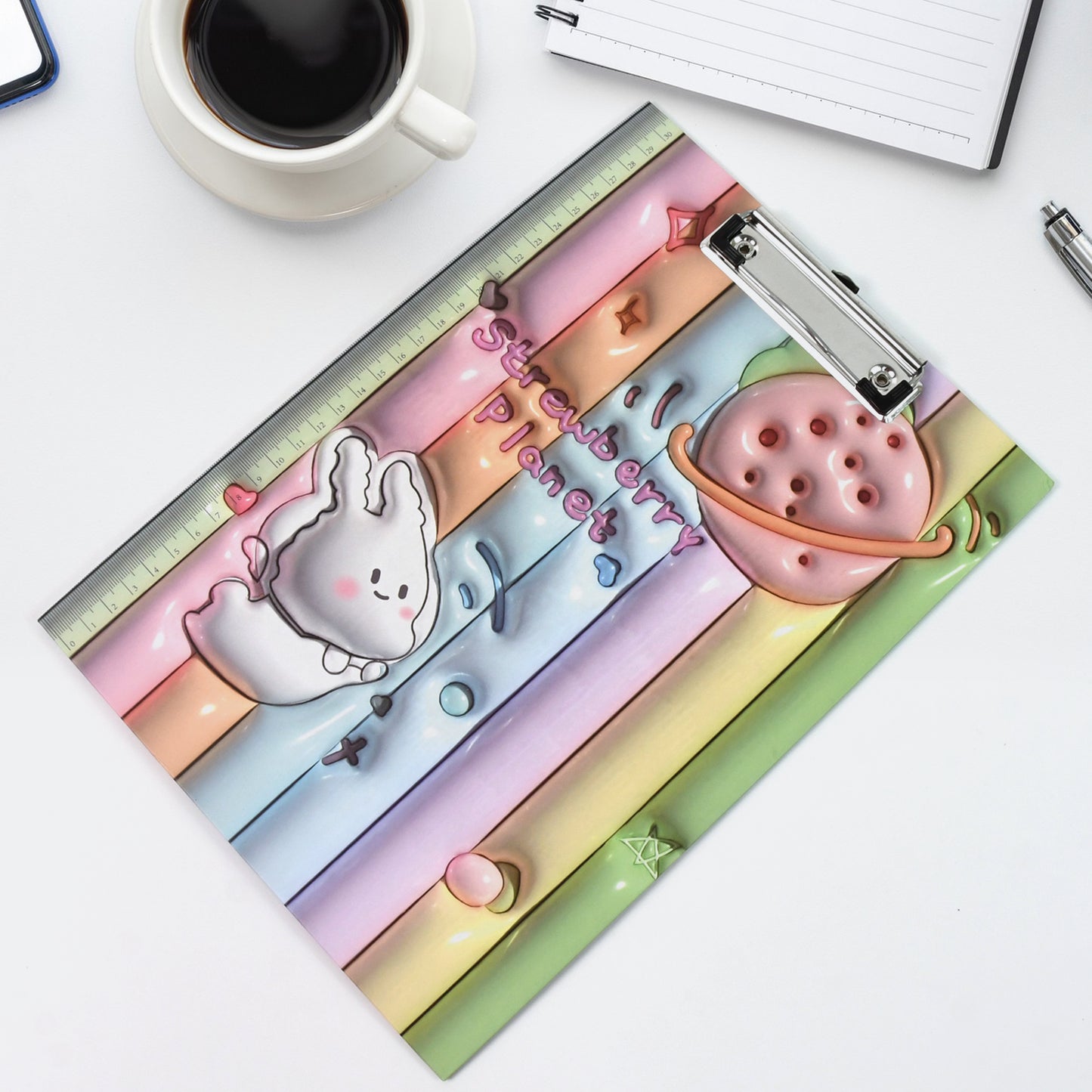 Wooden Paper Clipboard Writing Pad With Clip (1 Pc 3122 Cm) - LootFaat