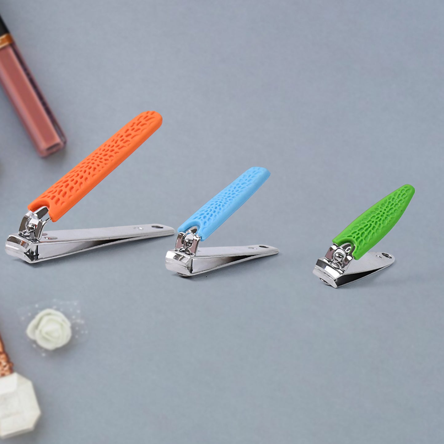 3 In 1 Nail Clipper Set Compact Nail Cutter Big Size And Small Sizes - LootFaat