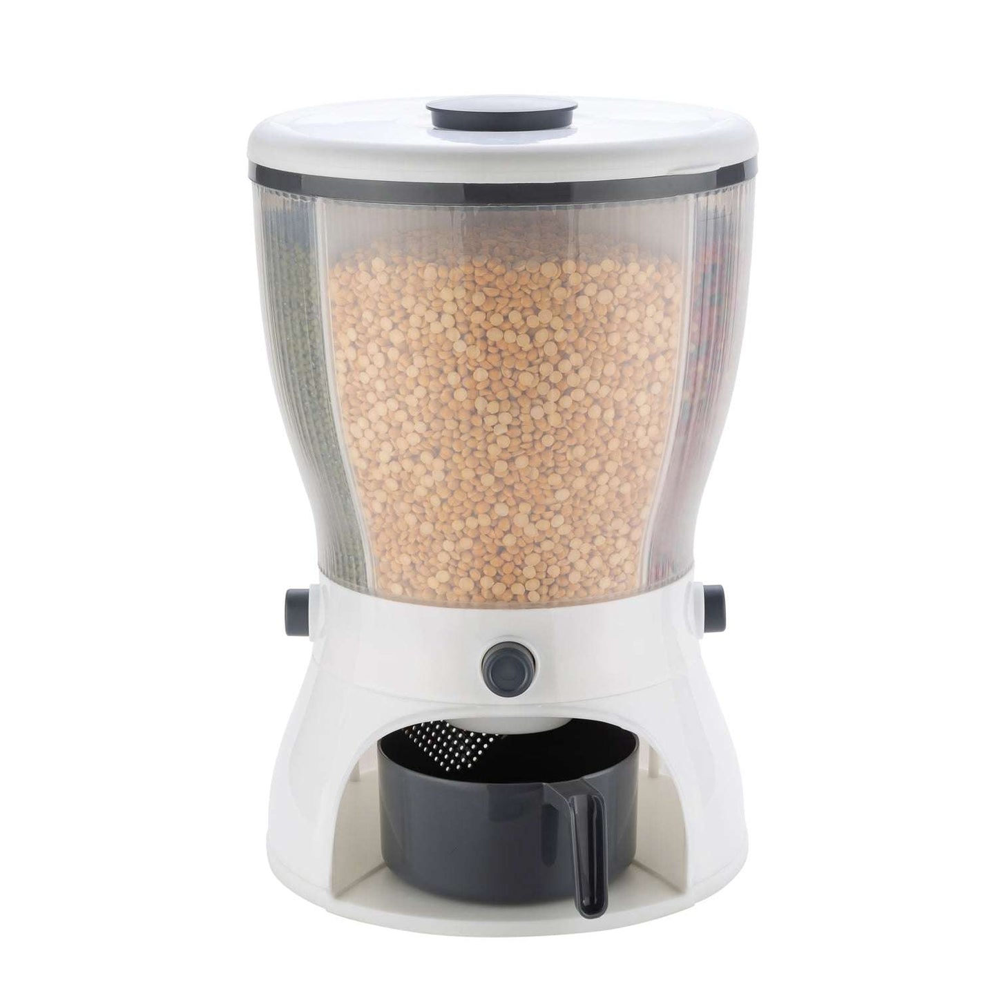 4in1 Rice Dispenser Grain Storage Container Household Cereal Dispenser - LootFaat