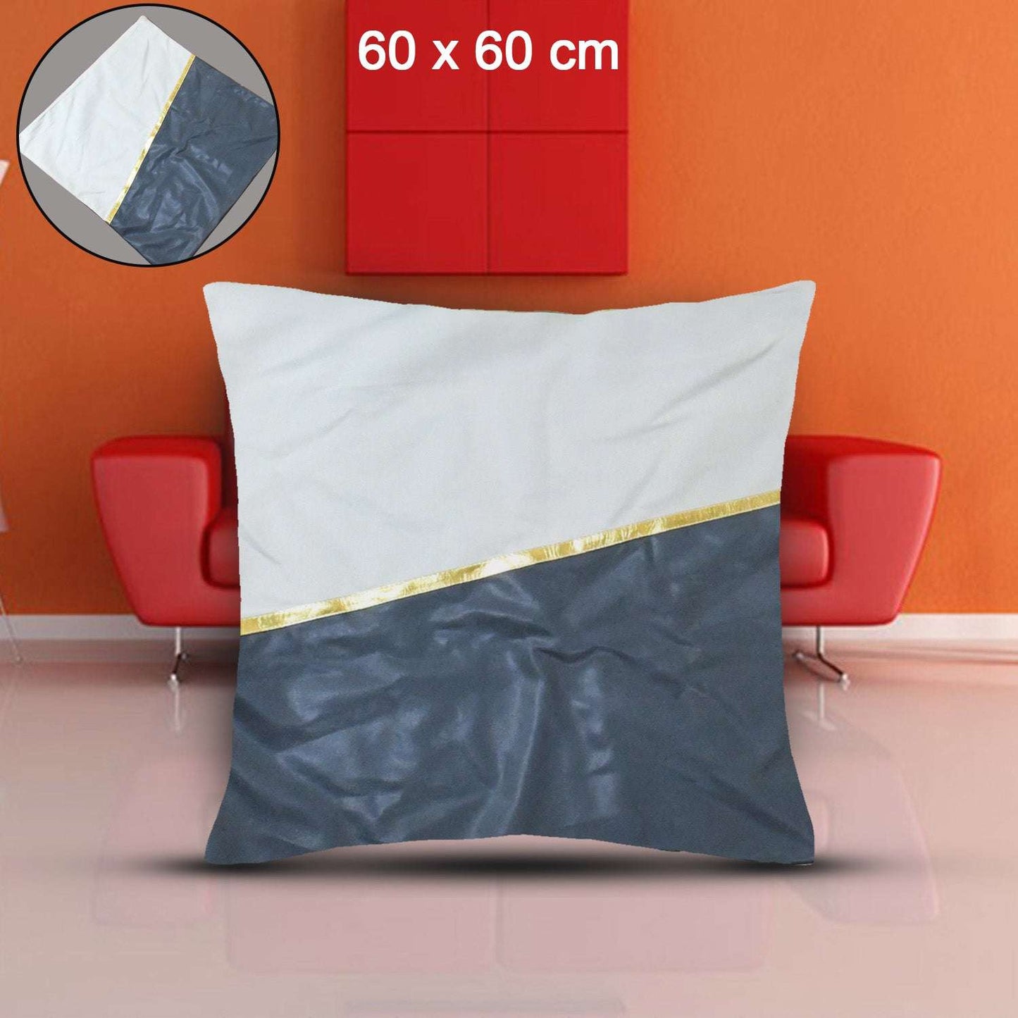 Pillow Covers Couch Pillows Cover Soft Pillow Covers (1 Pc 60 60 Cm) - LootFaat