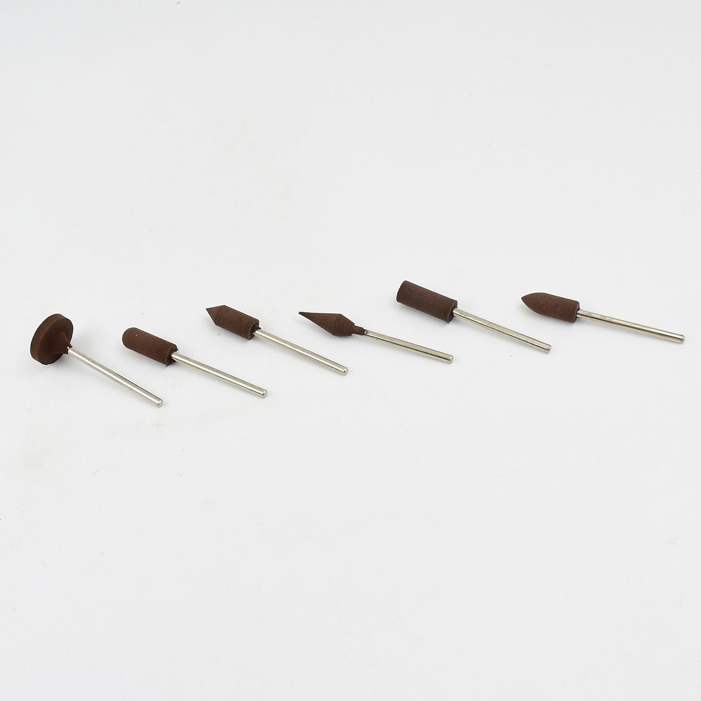 Mounted Points Abrasive Stone Head Mounted Grinding Wheel Bits Rotary Tool Kit (6 Pcs) - LootFaat