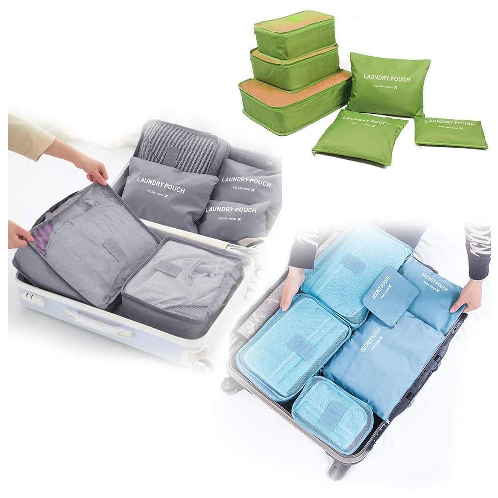 Cloth Organizer Pouch Laundry Zipper Bags (6 Pcs) - LootFaat